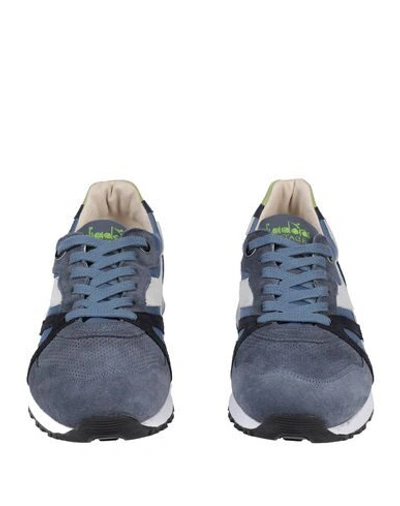 Shop Diadora Heritage N9000 H S Sw Man Sneakers Pastel Blue Size 7.5 Soft Leather, Textile Fibers