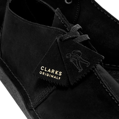 Shop Clarks Originals Desert Trek In Black