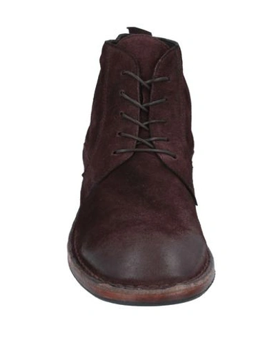 Shop Moma Man Ankle Boots Dark Brown Size 6 Soft Leather