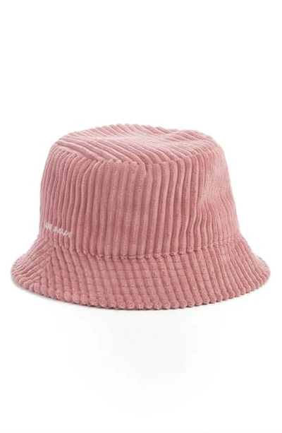 Shop Isabel Marant Haley Chenille Bucket Hat In Rosewood