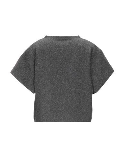 Shop Mm6 Maison Margiela Sweatshirts In Lead