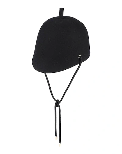 Shop Elisabetta Franchi Hat In Black