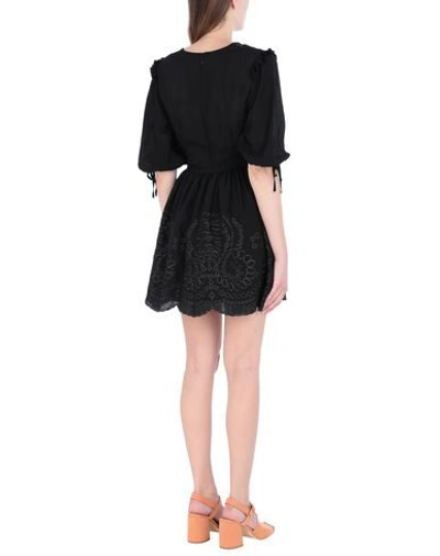 Shop Keepsake Woman Short Dress Black Size L Viscose, Polyamide