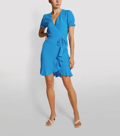 Shop Diane Von Furstenberg Dvf  Emilia Wrap Mini Dress