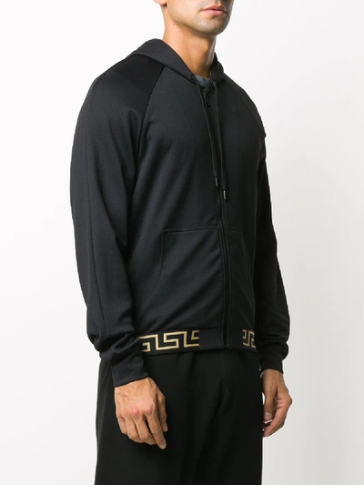 Shop Versace Gym Sweatshirt In Black