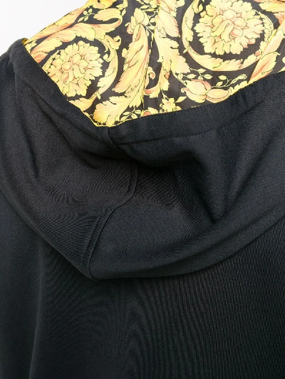 Shop Versace Gym Sweatshirt In Black