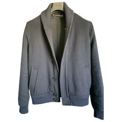 Pre-owned Ermenegildo Zegna Blue Wool Jacket