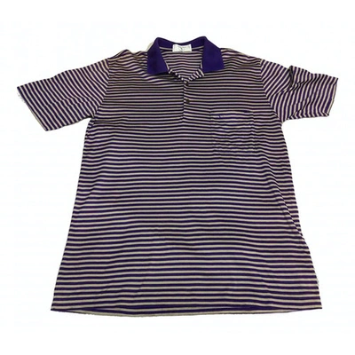 Pre-owned Valentino Polo Shirt In Purple