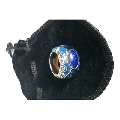 Pre-owned Etro Blue Steel Ring