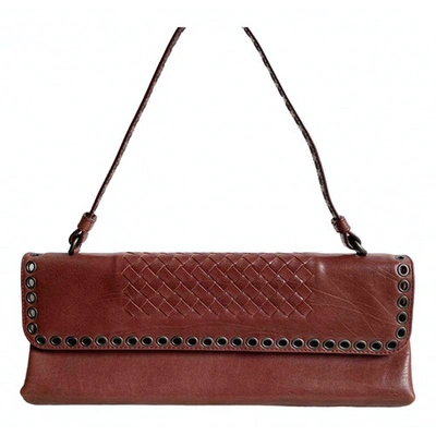 Pre-owned Bottega Veneta Red Leather Handbag