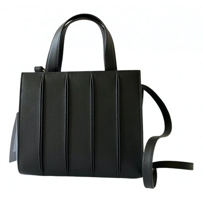 Pre-owned Max Mara Black Leather Handbag