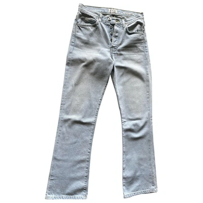 Pre-owned Eve Denim Blue Cotton Jeans