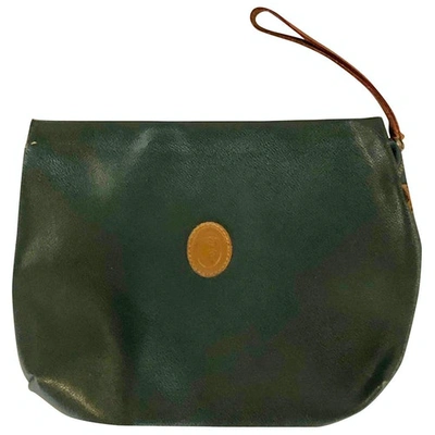 Pre-owned Trussardi Green Leather Handbag