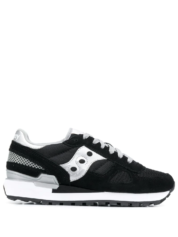 saucony black and silver