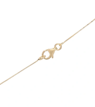 Shop Bottega Veneta Chain Necklace In Gold