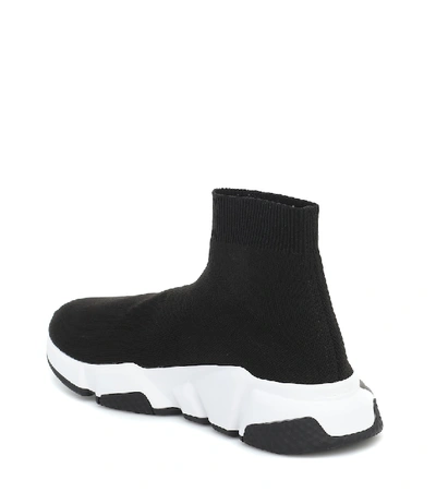 Shop Balenciaga Speed Sneakers In Black