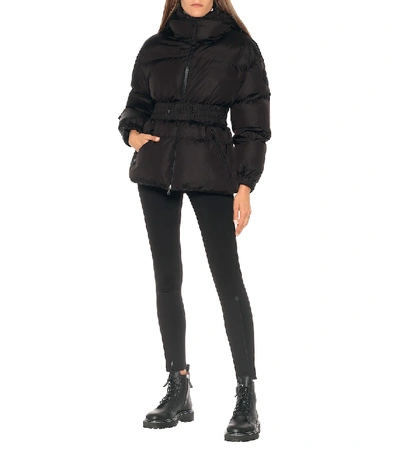 Shop Moncler Tiac Quilted Down Jacket In Black