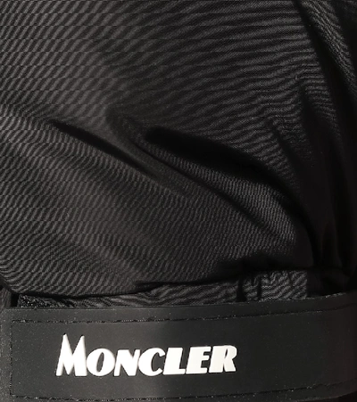 Shop Moncler Tiam Quilted Down Coat In Black