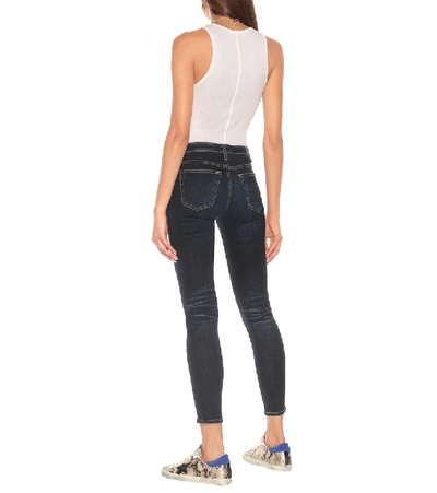 Shop Ag The Legging Ankle Skinny Jeans In Blue