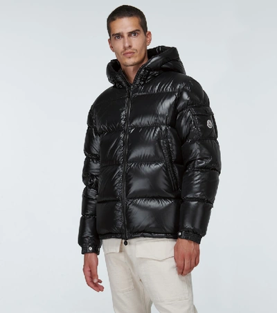 Moncler Ecrins Down-filled Jacket In Black