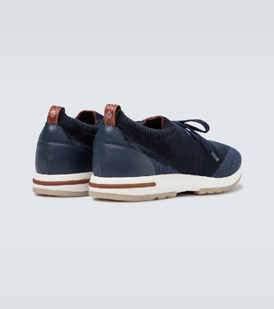 Shop Loro Piana 360 Lp Flexy Walk Wish® Sneakers In Blue