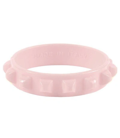Shop Carmen Sol Borchia Bracelet In Baby-pink