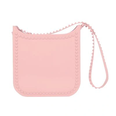 Shop Carmen Sol Fico Large Crossbody In Baby-pink