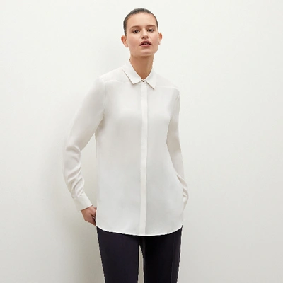 Shop M.m.lafleur The Lagarde 3.0 Shirt In White