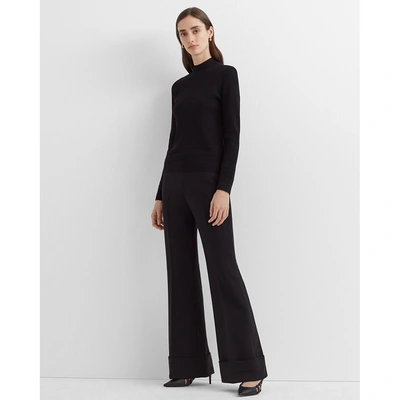Shop Club Monaco Tiny Cable Sweater In Black