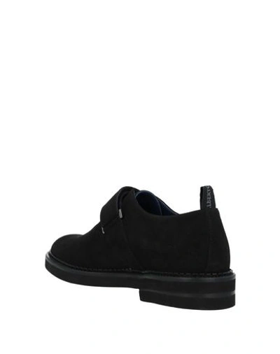 Shop Alberto Guardiani Loafers In Black