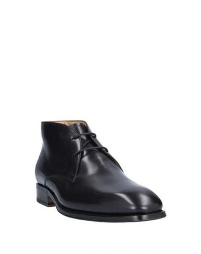 Shop Tod's Ankle Boots In Black