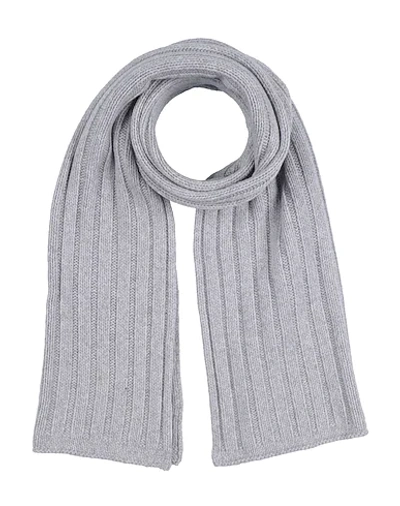 Shop Allude Scarves In Light Grey