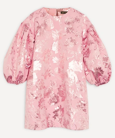 Shop Stine Goya Rose Jacquard Francis Mini Dress In Pink
