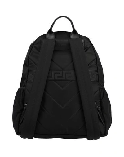 Versace Backpacks In Black