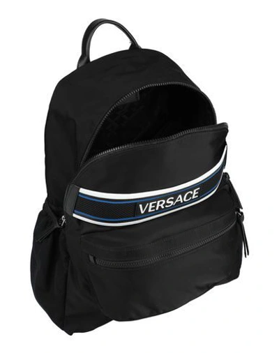 Shop Versace Backpacks In Black