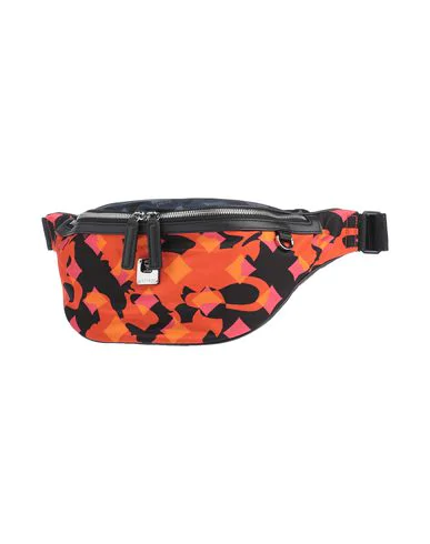 mcm red fanny pack