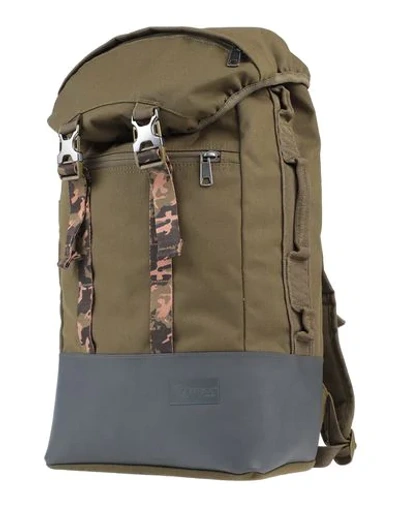 Shop Eastpak Backpack & Fanny Pack In Military Green