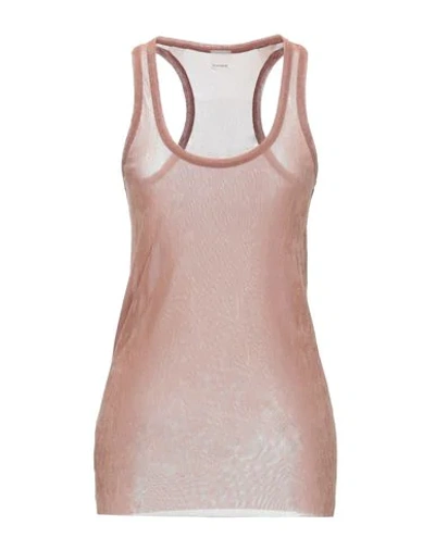 Shop C-clique Woman Tank Top Blush Size M Polyamide In Pink