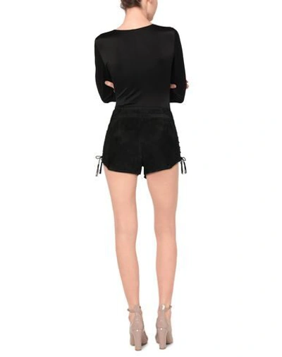 Shop Saint Laurent Shorts & Bermuda Shorts In Black