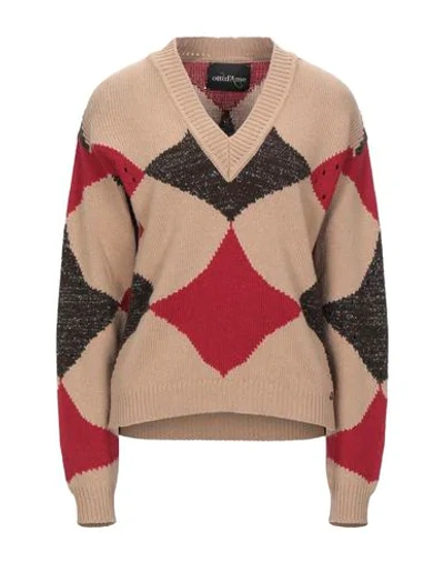Shop Ottod'ame Sweaters In Camel