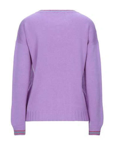 Shop Giada Benincasa Sweaters In Lilac