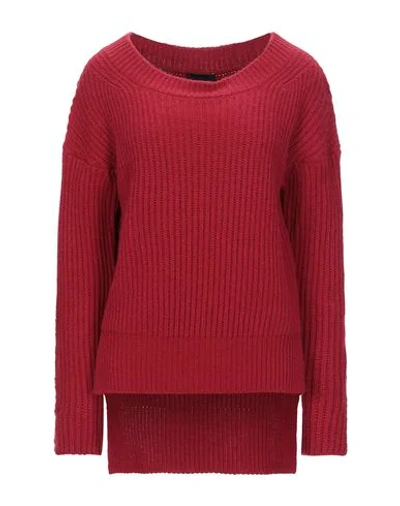 Shop Atos Lombardini Sweaters In Red