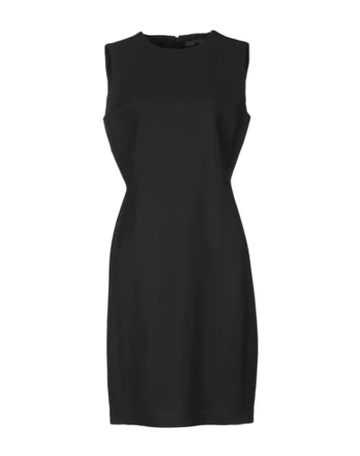 Shop Calvin Klein Collection Midi Dresses In Black