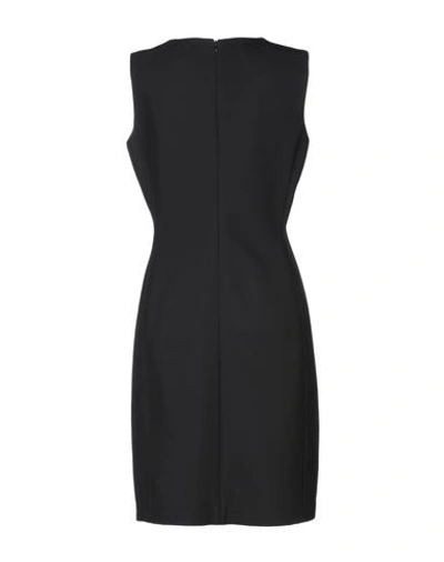 Shop Calvin Klein Collection Midi Dresses In Black