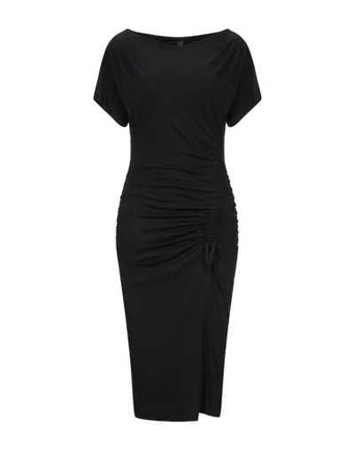 Shop Marc Cain Knee-length Dresses In Black