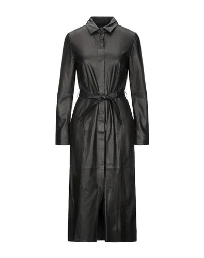 Shop Goosecraft 3/4 Length Dresses In Black
