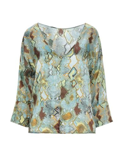Shop Humanoid Blouse In Light Green