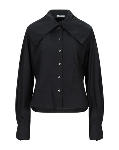 Shop Aalto Shirts In Black