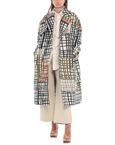 Shop Jacquemus Coats In Ivory