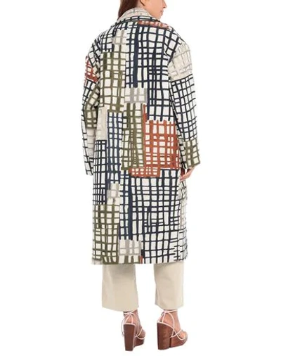 Shop Jacquemus Coats In Ivory